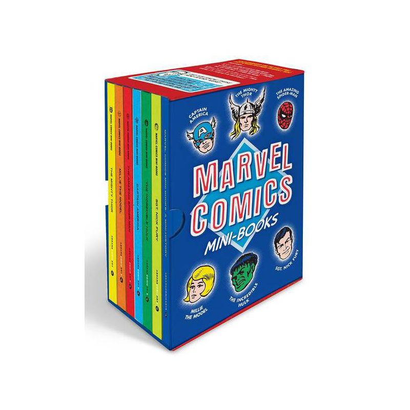 Marvel Comics Mini-Books Collectible Boxed Set - by  Marvel Entertainment (Hardcover), 1 of 2