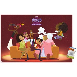 Trends International Disney The Proud Family Louder and Prouder - Family Unframed Wall Poster Prints - 1 of 4