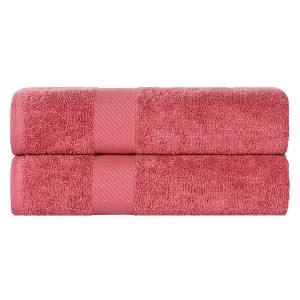 Modern Solid Classic Luxury Egyptian Cotton Towel Set by Blue Nile Mills - 1 of 4