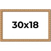 PosterPalooza | 30x18 Modern Bamboo Picture Frame, UV Acrylic, 5 Finishes - 2 of 4