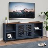 Festivo Vintage Style 70" TV Stand for TVs up to 80" Navy - image 2 of 4