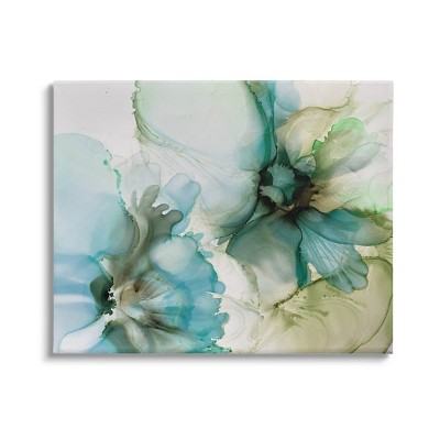 Stupell Industries Abstract Flower Petals Blooming Canvas Wall Art