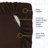 6 Piece Sheet Set, Deluxe Ultra Soft 1500 Series, Double Brushed Microfiber by Sweet Home Collection® - 4 of 4