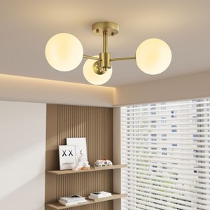 Maxax 21" Modern Flush Mount - 1 of 4