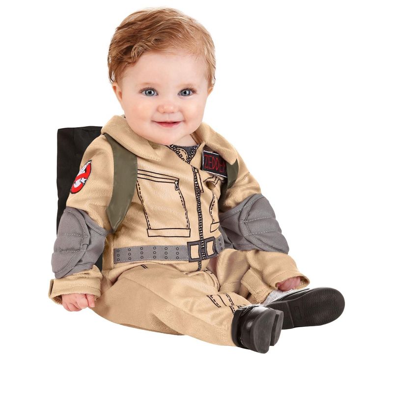 HalloweenCostumes.com Ghostbusters Jumpsuit Costume for Infants., 1 of 4