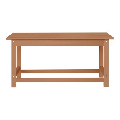 WestinTrends Outdoor HDPE Adirondack Coffee Table