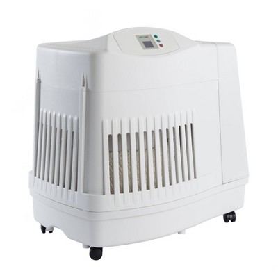 White Console Evaporative Humidifier with Digital Controls