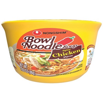 Nongshim Bowl Noodle Soup Spicy Chicken 3.03 oz
