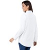 Woman Within Plus Size Petite Perfect Long Sleeve Shirt - 3 of 4