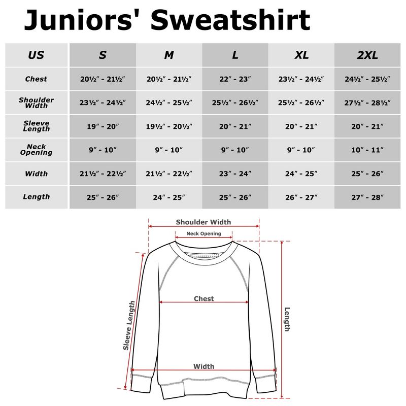 Junior's Mean Girls Distressed Fetch Football Est. 2004 Sweatshirt, 4 of 5