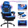 NicBex 360°Swivel Gaming Chair Office Chairs with Reclining Back,Adjustable Seat Height&Footrest,Ergonomics Video Game Chairs for Home&Office - 3 of 4