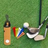 Unique Bargains Neoprene Waist-Mounted Lightweight Golf Ball Carry Bags 2 Pcs - 4 of 4