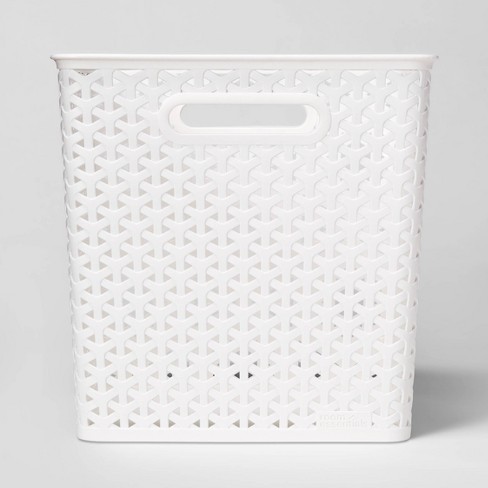 Y-Weave 11" Cube Decorative Storage Basket - Room Essentials™ - image 1 of 3