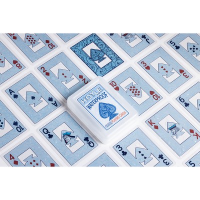 Hoyle Clear Waterproof Plastic Playing Cards for Kids and Adults