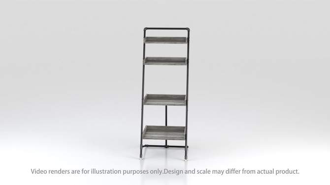 70.86" Humbolt Ladder Display Shelf - HOMES: Inside + Out, 6 of 9, play video