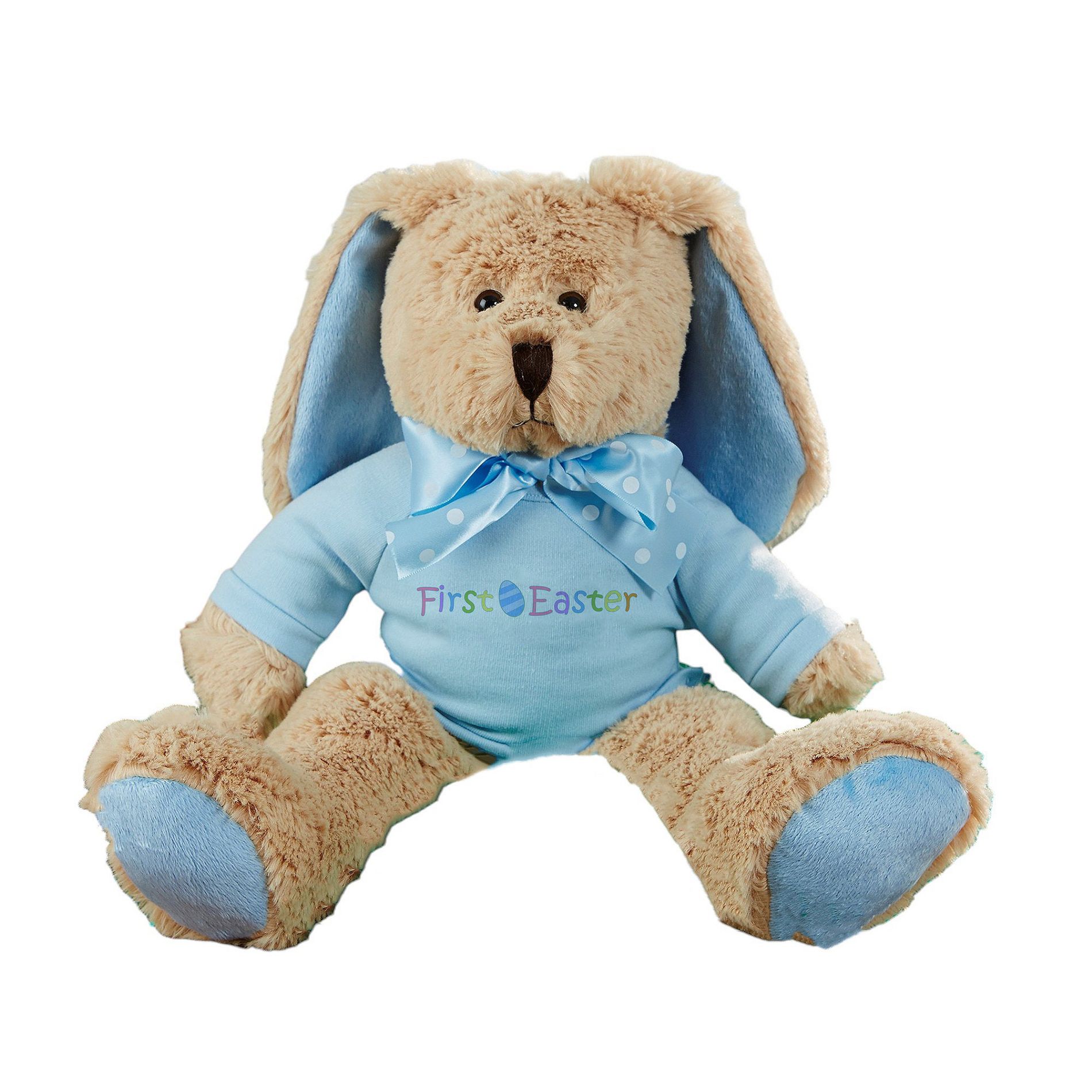 Personalization Mall My First Easter Plush Bunny, Blue