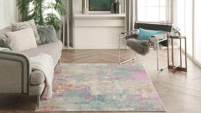 Nourison Passion Modern Painterly Indoor Area Rug, 2 of 10, play video