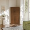 Spassway Walnut 2-Piece Tall Wood Storage Cabinet Modular Pantry Cabinet with 4 Adjustable Shelves 4 Doors Freestanding Organizer for Living Room - 2 of 4
