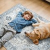 Abynow Medallion Distressed Persian Indoor Area Rug - 2 of 4