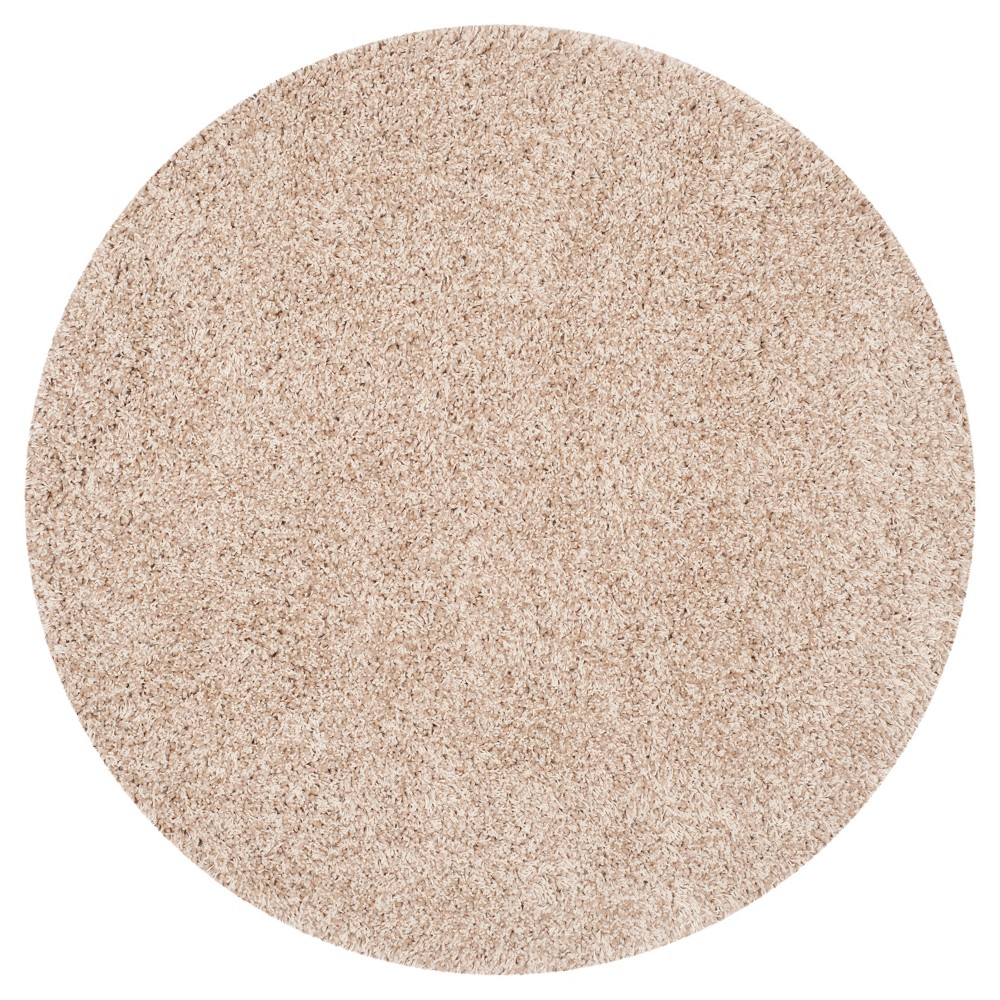 Quincy Rug - Beige (4' Round) - Safavieh