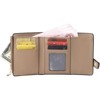 BEAFUP Small Women’s Trifold Wallet,RFID Blocking PU Leather Compact Wallet with 5 Card Slots, Zippered Coin Pocket for Everyday Use - 4 of 4