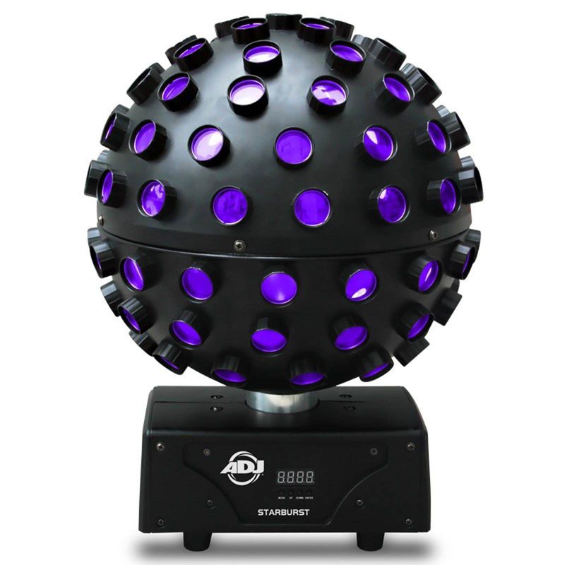 American DJ Starburst Multi-Color HEX LED Sphere DJ Lighting Effect (2 Pack), 2 of 7