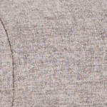 Cloud Gray Linen Look Fabric