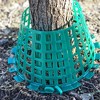 Plant Knight Tree Trunk Guard Protector with 6 Inch Plastic Expandable Wrap Fence Cage Ventilation and Clip for Garden Protection, 6 Pack (Green) - image 3 of 4