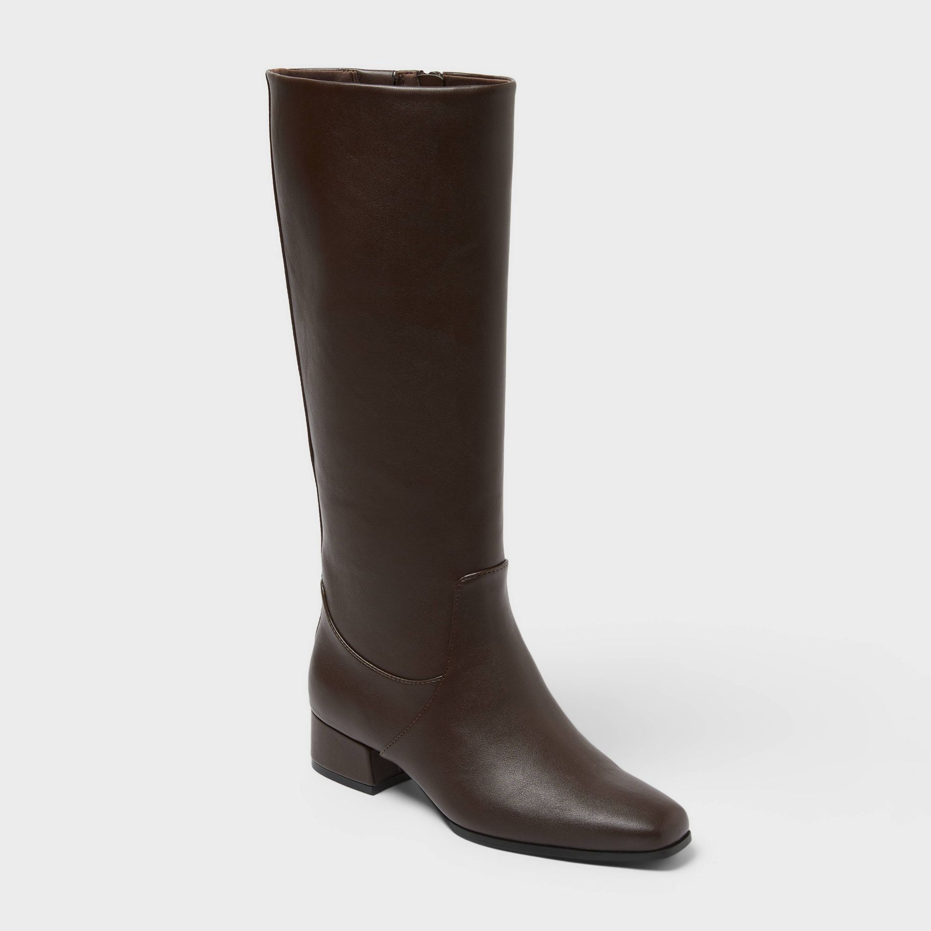 Women’s Wide Width & Calf Rhi Boots with Memory Foam Insole – Universal Thread™ Brown