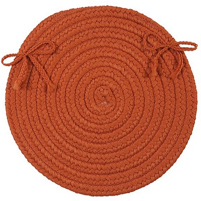 Colonial Mills Boca Raton - Rust Chair Pad, 1 Pc