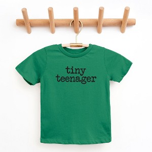 The Juniper Shop Tiny Teenager Typewriter Toddler Short Sleeve Tee - 1 of 3