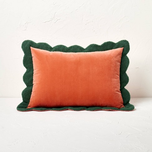 Orange 2024 pillows target