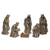 Transpac Resin 16.14 in. Multicolor Christmas Elegant Nativity Set of 6 - image 2 of 4