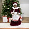 Northlight Animated and Musical  Mrs. Claus with Lighted Candle Christmas Figure - 24" - 2 of 4