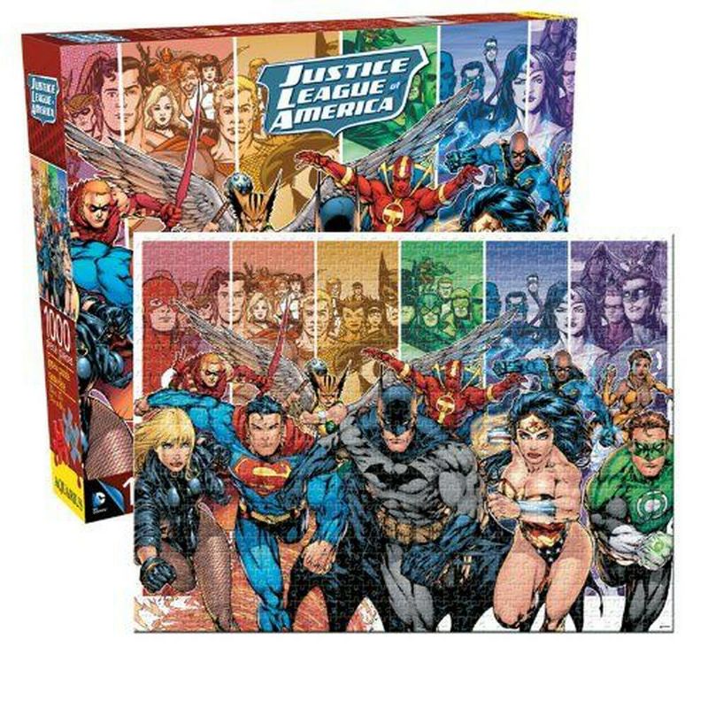 Aquarius Puzzles DC Comics Justice League 1000 Piece Jigsaw Puzzle, 1 of 7