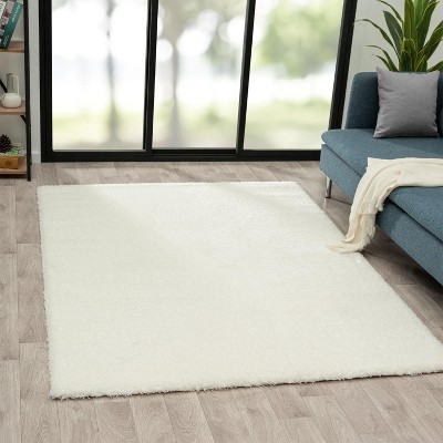 Luxe Weavers Fluffy Shag  Area Rug