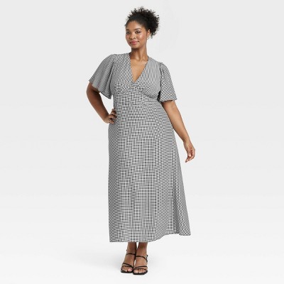 Women's Short Sleeve Maxi Sundress - A New Day™