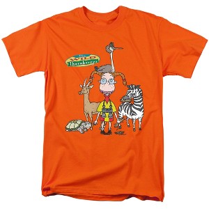 Wild Thornberrys Elizas Safari Adult T-Shirt Orange - 1 of 4