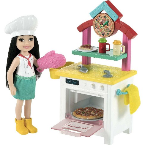 Mattel Barbie Pizza Oven Accessory Play Set 