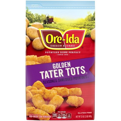 Ore-Ida Frozen Tater Tots Seasoned Frozen Shredded Potatoes - 32oz