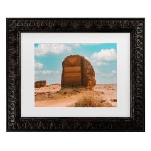 Trademark Fine Art - Khaled Qasr Alfarid U Omop Matted Framed Art - 1 of 4