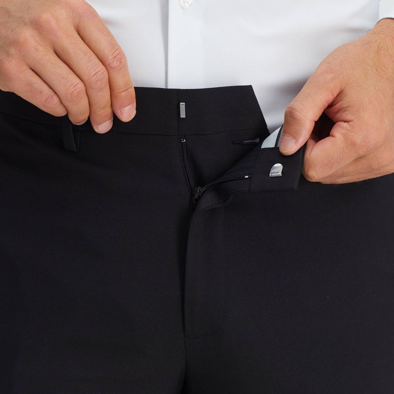 Haggar H26 Men's Premium Stretch Slim Fit Dress Pants, 5 of 8