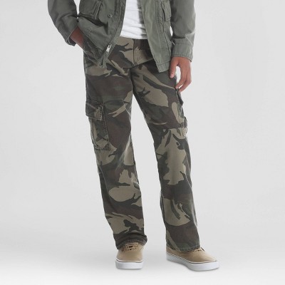 boys fleece lined cargo pants