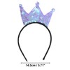 Unique Bargains Crown Sequins Headband for Halloween 1 Pc - 3 of 4