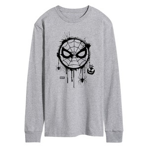 Men's - Marvel - Spiderman Halloween Long Sleeve Graphic T-Shirt - 1 of 3