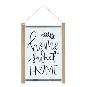VIP Metal 22 in. White Home Sweet Home Wall Sign - 1 of 4