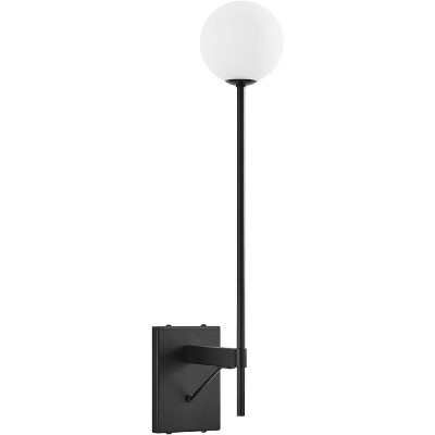 Modway Riva White Globe Wall Sconce