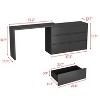FUFU&GAGA Rotating Dresser and Desk 6 Drawer Dresser Makeup Vanity - 3 of 4