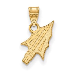 Black Bow Jewelry 10k Yellow Gold Florida State Seminoles NCAA Small Pendant - 1 of 3