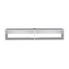 Syemin TV Stands and Consoles Chic White Floating TV Stand Moore Perfect for Small Bright Rooms creates Airy Modern Feel, White, 64.56"*17.71"*3.54" - 3 of 4